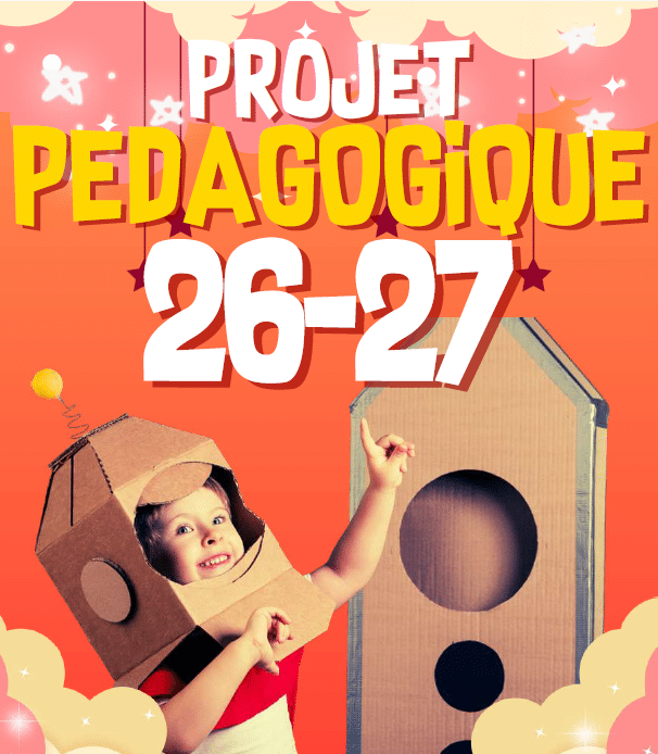 Couverture projet pédagogique carré